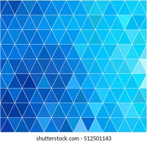 Blue Grid Mosaic Background, Creative Design Templates