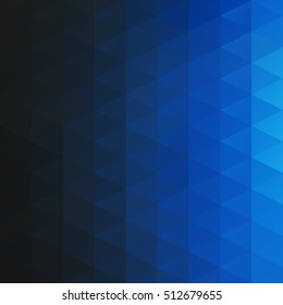 Blue Grid Mosaic Background, Creative Design Templates