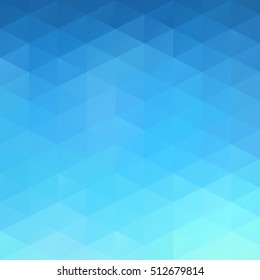 Blue Grid Mosaic Background, Creative Design Templates
