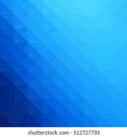 Blue Grid Mosaic Background, Creative Design Templates
