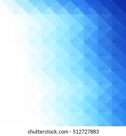 Blue Grid Mosaic Background, Creative Design Templates