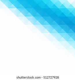 Blue Grid Mosaic Background, Creative Design Templates