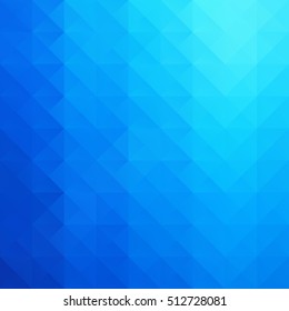 Blue Grid Mosaic Background, Creative Design Templates