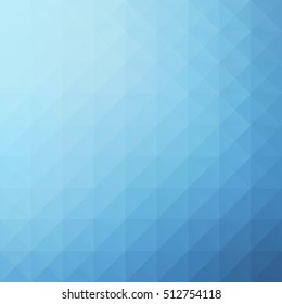 Blue Grid Mosaic Background, Creative Design Templates