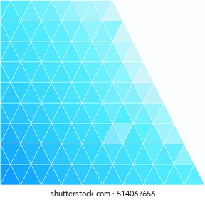 Blue Grid Mosaic Background, Creative Design Templates