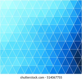 Blue Grid Mosaic Background, Creative Design Templates