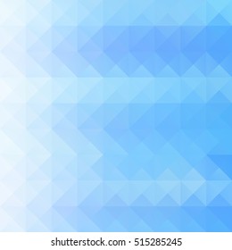 Blue Grid Mosaic Background, Creative Design Templates