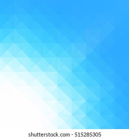 Blue Grid Mosaic Background, Creative Design Templates