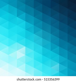 Blue Grid Mosaic Background, Creative Design Templates