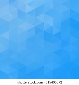Blue Grid Mosaic Background, Creative Design Templates