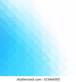 Blue Grid Mosaic Background, Creative Design Templates