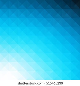Blue Grid Mosaic Background, Creative Design Templates