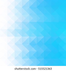 Blue Grid Mosaic Background, Creative Design Templates