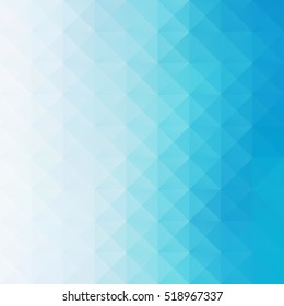 Blue Grid Mosaic Background, Creative Design Templates
