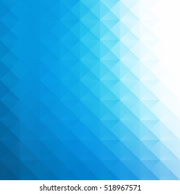 Blue Grid Mosaic Background, Creative Design Templates