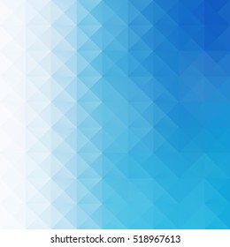 Blue Grid Mosaic Background, Creative Design Templates