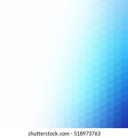 Blue Grid Mosaic Background, Creative Design Templates