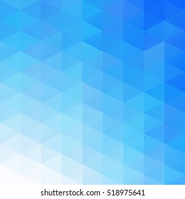 Blue Grid Mosaic Background, Creative Design Templates