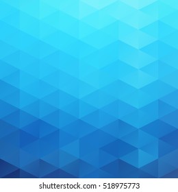 Blue Grid Mosaic Background, Creative Design Templates