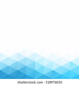 Blue Grid Mosaic Background, Creative Design Templates