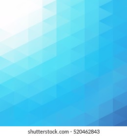 Blue Grid Mosaic Background, Creative Design Templates