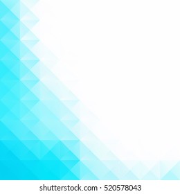 Blue Grid Mosaic Background, Creative Design Templates