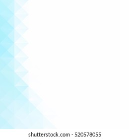 Blue Grid Mosaic Background, Creative Design Templates