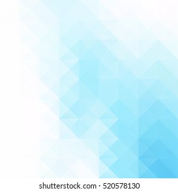 Blue Grid Mosaic Background, Creative Design Templates