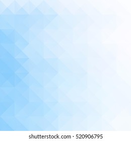 Blue Grid Mosaic Background, Creative Design Templates