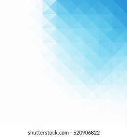 Blue Grid Mosaic Background, Creative Design Templates