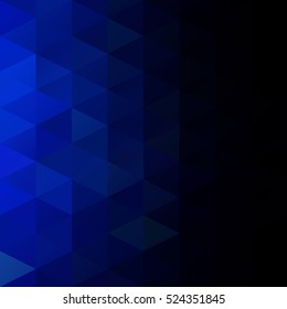 Blue Grid Mosaic Background, Creative Design Templates