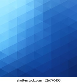 Blue Grid Mosaic Background, Creative Design Templates