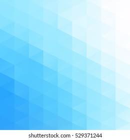 Blue Grid Mosaic Background, Creative Design Templates