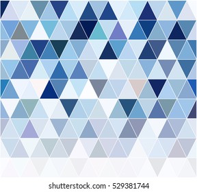 Blue Grid Mosaic Background, Creative Design Templates
