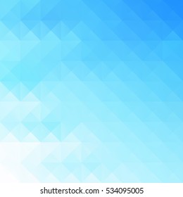 Blue Grid Mosaic Background, Creative Design Templates