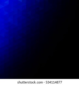 Blue Grid Mosaic Background, Creative Design Templates