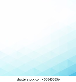 Blue Grid Mosaic Background, Creative Design Templates
