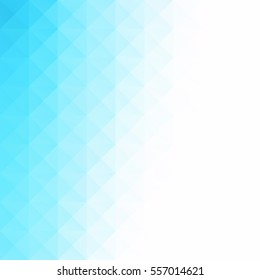 Blue Grid Mosaic Background, Creative Design Templates