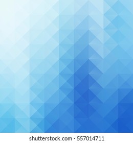 Blue Grid Mosaic Background, Creative Design Templates