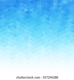 Mosaikhintergrund mit blauem Gitter, kreative Design-Vorlagen