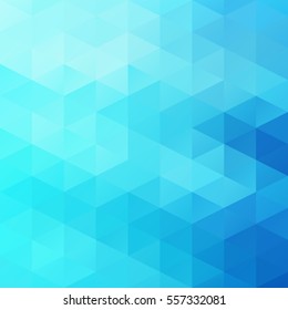 Blue Grid Mosaic Background, Creative Design Templates