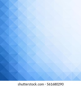 Blue Grid Mosaic Background, Creative Design Templates