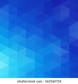 Blue Grid Mosaic Background, Creative Design Templates