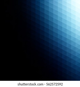 Blue Grid Mosaic Background, Creative Design Templates