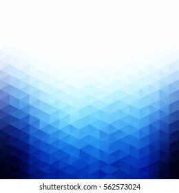 Blue Grid Mosaic Background, Creative Design Templates