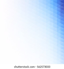 Blue Grid Mosaic Background, Creative Design Templates