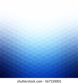 Blue Grid Mosaic Background, Creative Design Templates