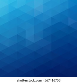 Blue Grid Mosaic Background, Creative Design Templates
