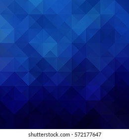 Blue Grid Mosaic Background, Creative Design Templates