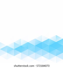 Blue Grid Mosaic Background, Creative Design Templates